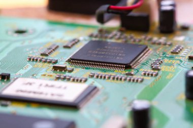 Closeup elektronik devre