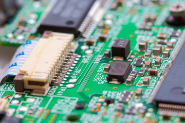 Closeup elektronik devre