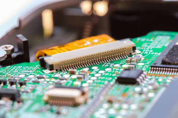 Closeup elektronik devre