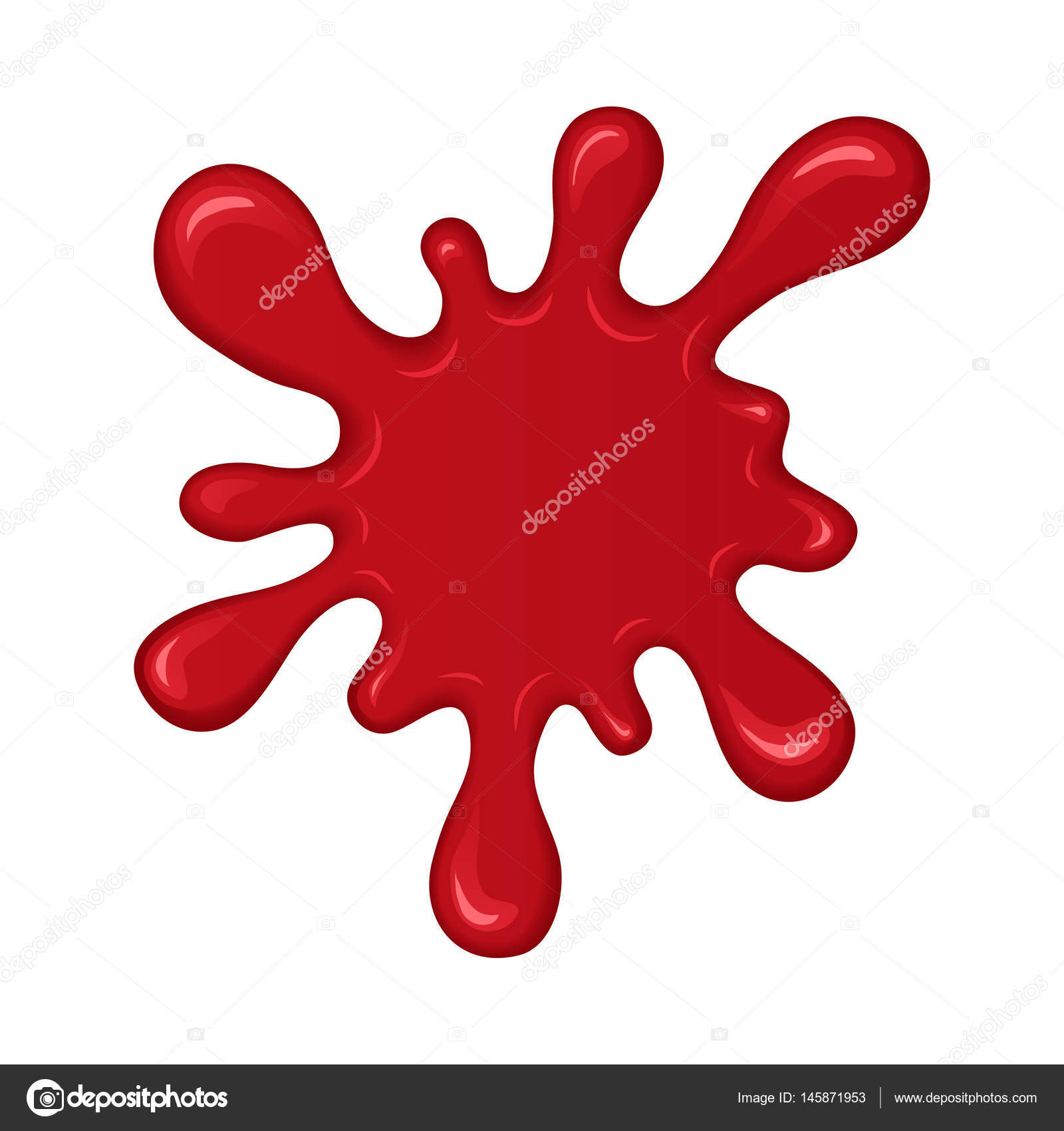 Download Vector Blood Splash Or Drop Stock Vector C Nastya Mal 145871953 PSD Mockup Templates