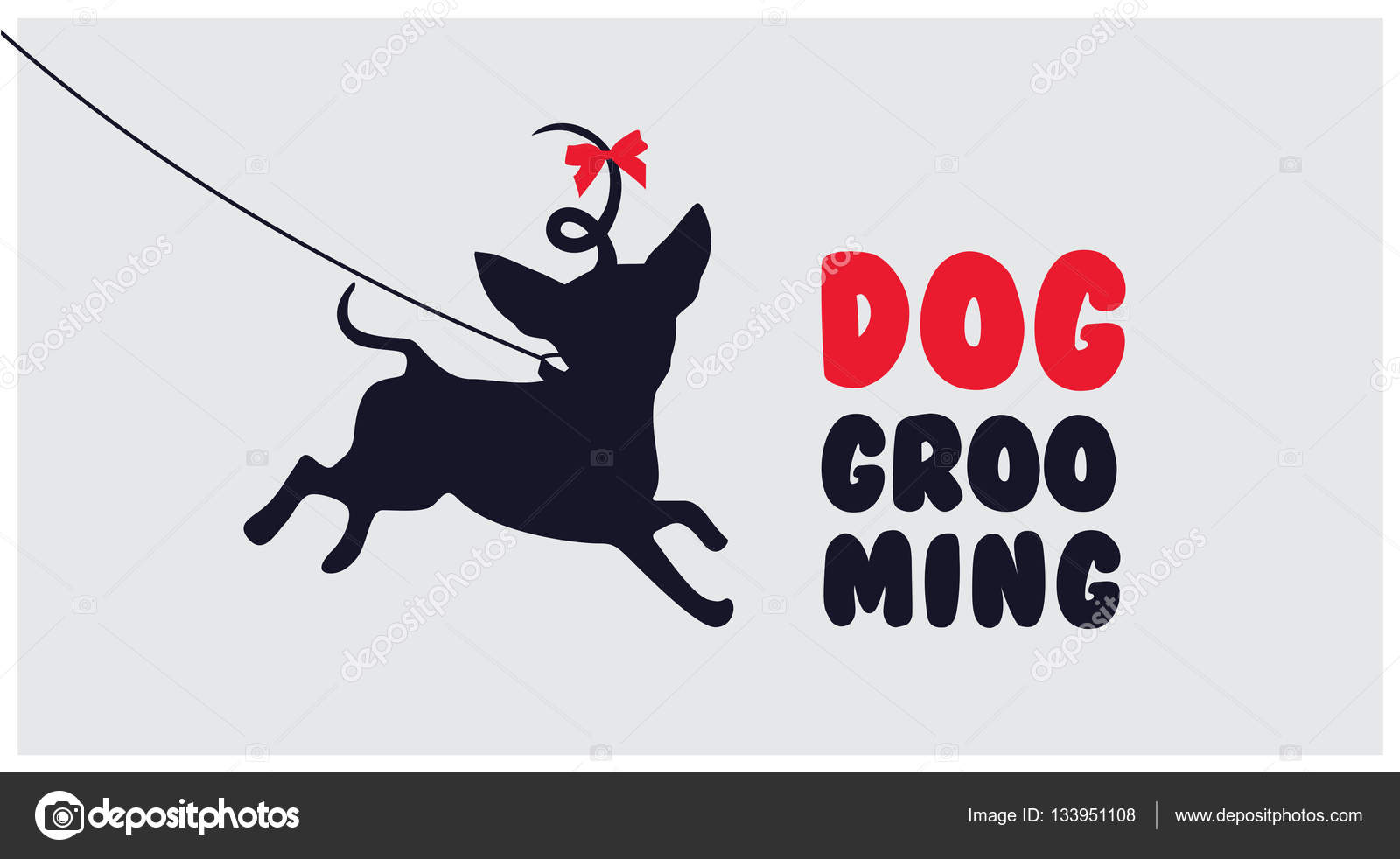 Dog Grooming Salon Logo Dog Grooming Logo For Dog Hair Salon