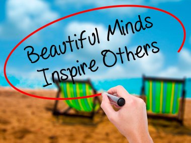 Adam el güzel kafasında ilham diğerleri ile siyah marke yazma