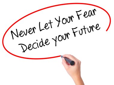 Kadın el ile siyah kalemi yazma durdurmak aile içi şiddet 