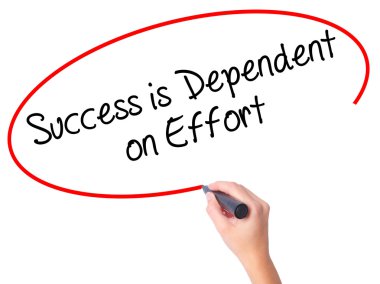 Kadın el başarı yazma bağımlı olduğunu çaba ile siyah Ma