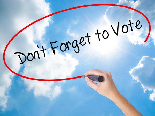 Не забывайте голосовать с черным маркером на висе
