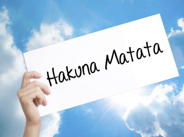 Hakuna Matata (Swahili ifade; 
