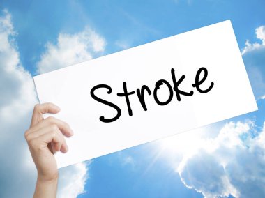 Kontur tabelada beyaz kağıt. Adam el Holding Kağıt metin. Olduğunu