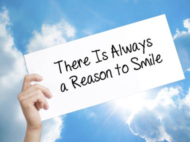 Beyaz kağıt üzerine her zaman gülümsemek imzalamak için bir neden vardır. Adam el 