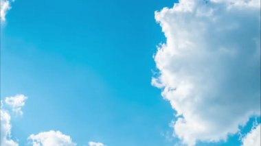 Zaman sukut güzel bulutlar, Video döngü ile gece gökyüzünün