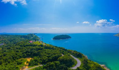 Ya Nui beach and Promthep Cape Viewpoint, Phuket island, Thailan