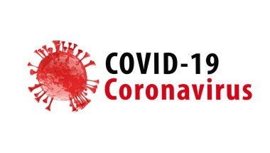 Covid-19 Coronavirus kavramı yazı dizaynı logosu. Dünya Sağlık Örgütü WHO, Coronavirus hastalığına COVID-19 adında tehlikeli bir virüs adı verdi.