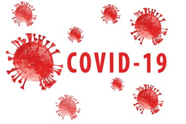 Beyaz arka planda COVID 19 yazılıydı. Dünya Sağlık Örgütü WHO, COVID-19 adlı Coronavirus hastalığına yeni bir resmi isim verdi