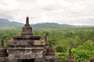 Borobudur, Unesco miras listesinde yazılı Yogyakarta bir Budist tapınağı