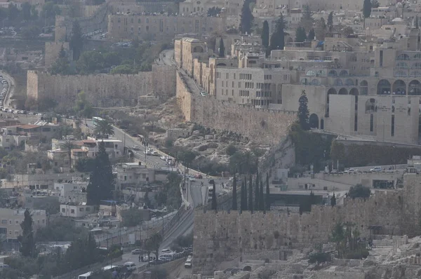 Felsendom Omar Moschee Muslimischer Tempel Der Antiken Stadt Jerusalem Israel — Stockfoto