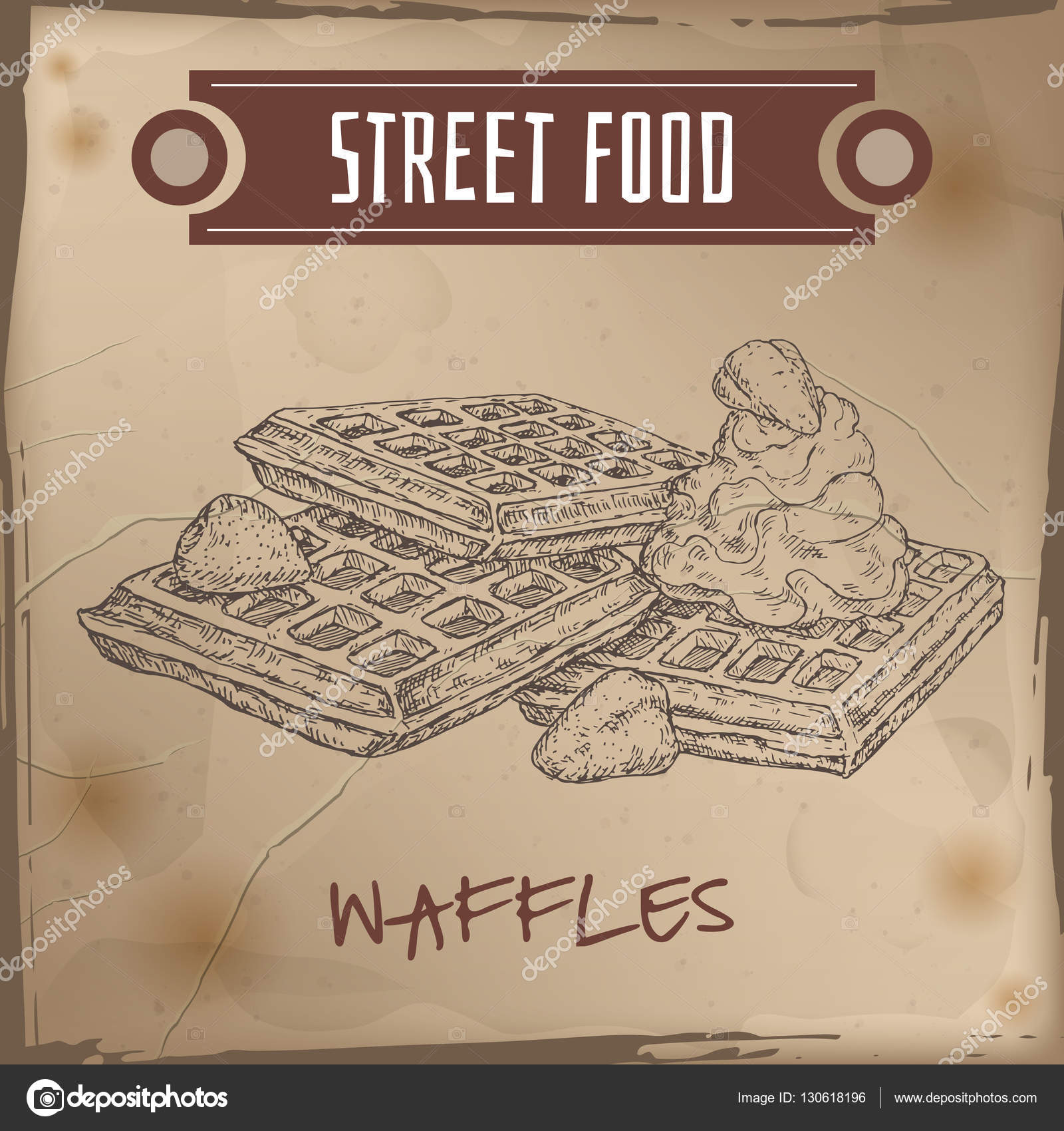 523 Waffles Sketch Vector Images Waffles Sketch Illustrations Depositphotos