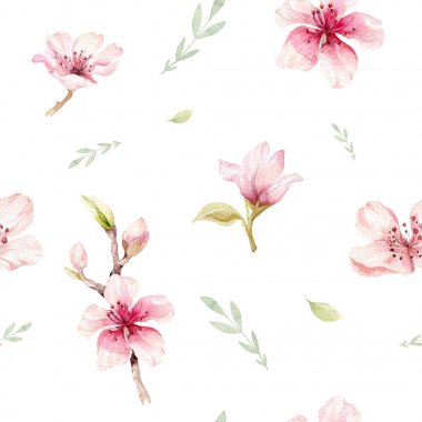 Sulu Boya Dikişsiz duvar kağıdı 