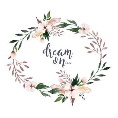 şube ve vintage tarzı çiçeklenir