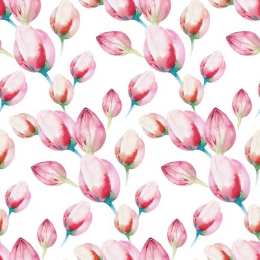 Beyaz arka planda şirin peri karakteri suluboya çizimi. Sihirli fantastik çizgi film pembe tasarımı