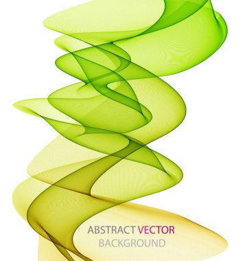 Dalga ile renkli arka plan, vektör