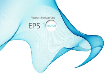 Dalga ile renkli arka plan, vektör