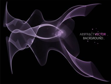 Dalga ile renkli arka plan, vektör