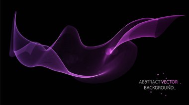 Dalga ile renkli arka plan, vektör