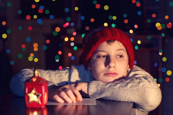 Brief aan de kerstman. — Stockfoto