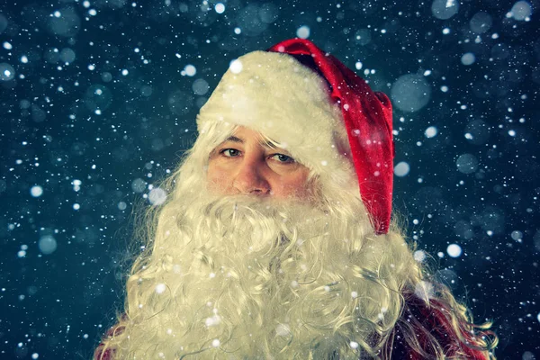 Authentic Santa Claus. — Stock Photo, Image