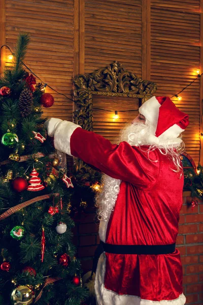 Authentieke santa claus. — Stockfoto