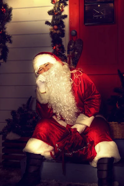 Portrét Santa Clause. — Stock fotografie