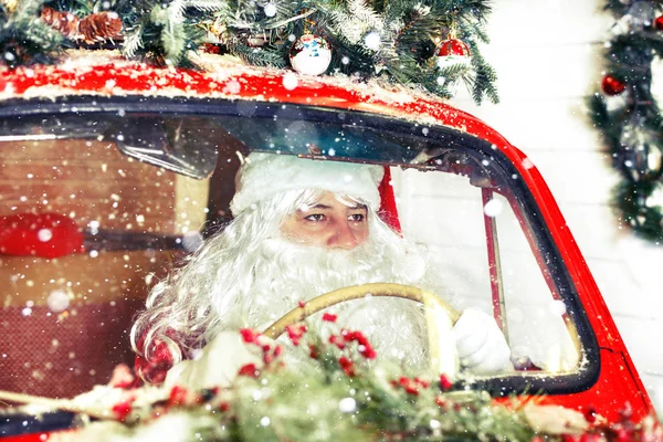 Pai Natal autêntico . — Fotografia de Stock