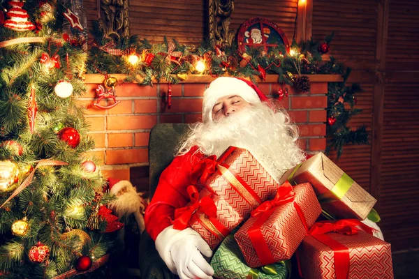 Authentic Santa Claus. — Stock Photo, Image