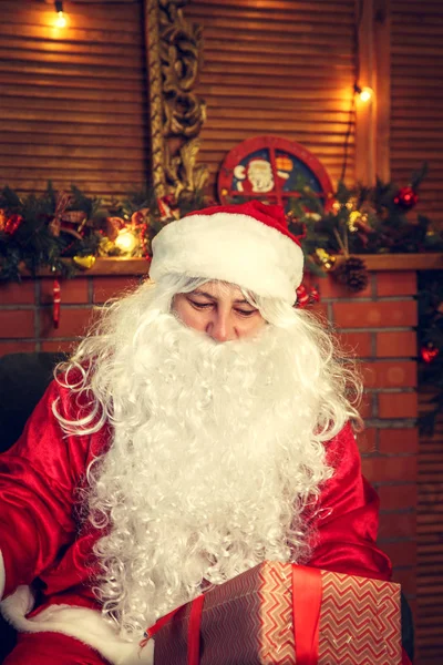 Authentieke santa claus. — Stockfoto