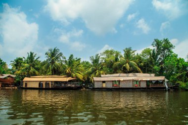 Alleppey Kanallar teknesinde.
