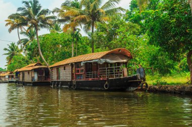 Alleppey Kanallar teknesinde.