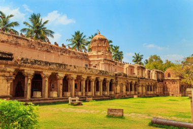 Brihadeeswara Tapınağı Thanjavur, Tamil Nadu, Hindistan.