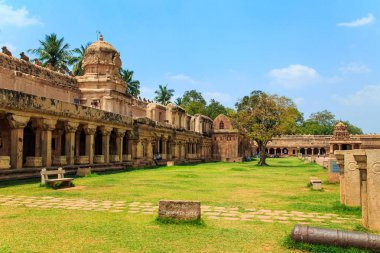 Brihadeeswara Tapınağı Thanjavur, Tamil Nadu, Hindistan.