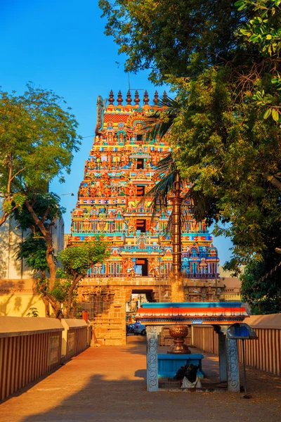 Temple de Sri Ranganathaswamy à Trichy . — Photo