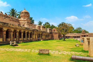 Brihadeeswara Tapınağı Thanjavur, Tamil Nadu, Hindistan.