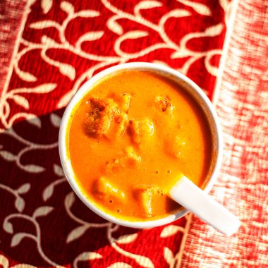 Hint Ulusal Gıda. Üstten Görünüm.