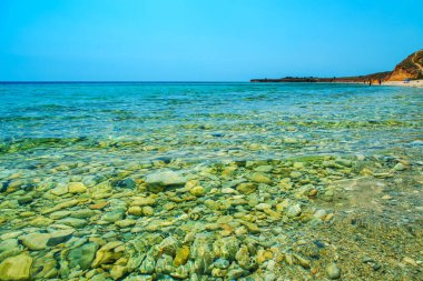Crimea Karadeniz sahil şeridi. 
