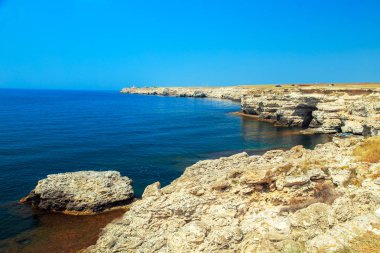 Crimea Karadeniz sahil şeridi. 