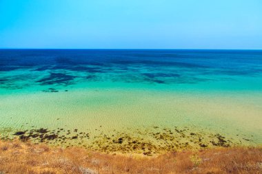Crimea Karadeniz sahil şeridi. 