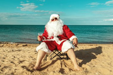 Kumsalda Noel Baba.