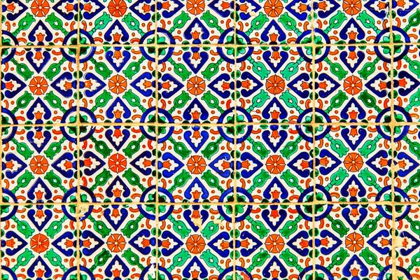 カラフルなチュニジアのタイル パターン. — ストック写真