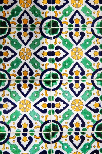 Padrão de azulejos tunisianos coloridos . — Fotografia de Stock