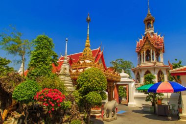 Bangkok muhteşem Budist tapınağı.