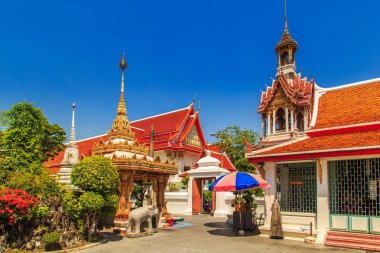 Bangkok muhteşem Budist tapınağı.