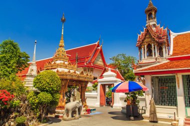 Bangkok muhteşem Budist tapınağı.