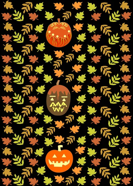 Cadılar Bayramı yinelenen arka plan vektör çizim